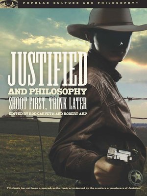 cover image of Justified and Philosophy